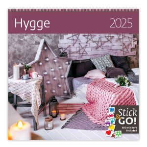 Nástenný kalendár Hygge - Reklamnepredmety