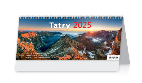 Stolový kalendár Tatry