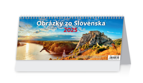 Stolový kalendár Obrázky zo Slovenska