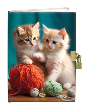 Pamätník so zámkom Kittens play - Reklamnepredmety
