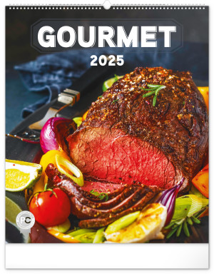 Nástenný kalendár Gourmet 2025, 48 × 56 cm - Reklamnepredmety