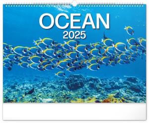 Nástenný kalendár Oceán 2025, 48 × 33 cm - Reklamnepredmety