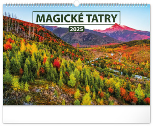 Nástenný kalendár Magické Tatry 2025, 48 × 33 cm - Reklamnepredmety