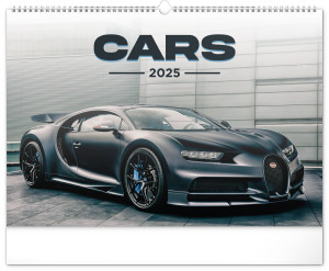 Nástenný kalendár Autá 2025, 48 × 33 cm - Reklamnepredmety