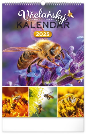 Nástenný Včelársky kalendár 2025, 33 × 46 cm - Reklamnepredmety