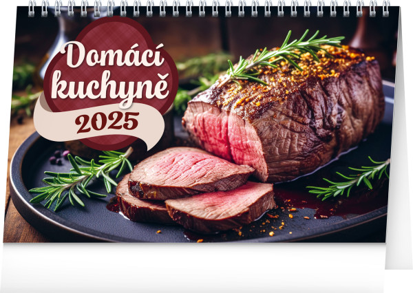 Stolový kalendár Domáca kuchyňa 2025, CZ