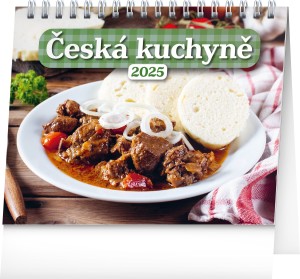 Stolový kalendár Česká kuchyňa 2025, CZ - Reklamnepredmety