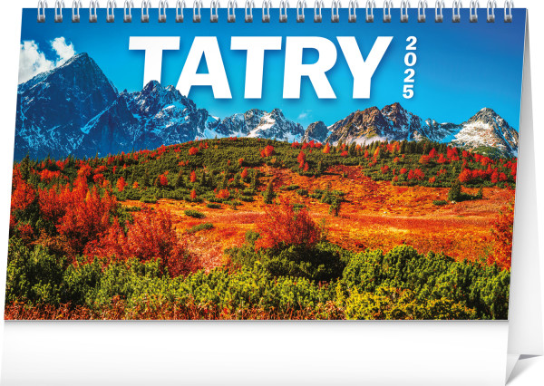 Stolový kalendár Tatry 2025