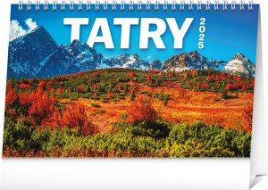 Stolový kalendár Tatry 2025 - Reklamnepredmety