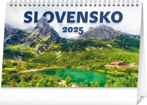 Stolový kalendár Slovensko 2025