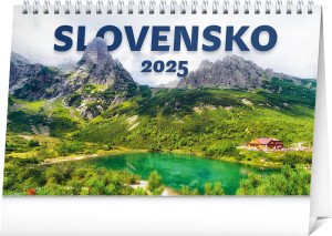 Stolový kalendár Slovensko 2025 - Reklamnepredmety