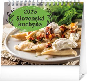 Stolový kalendár Slovenská kuchyňa 2025 - Reklamnepredmety