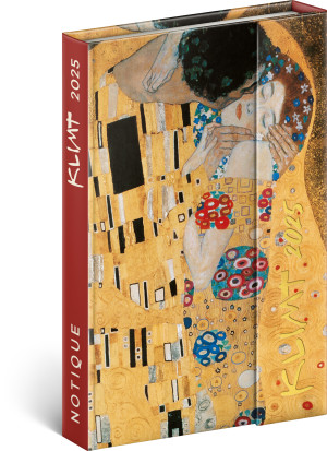Týždenný magnetický diár Gustav Klimt 2025 - Reklamnepredmety