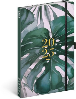 Týždenný diár Monstera 2025 - Reklamnepredmety