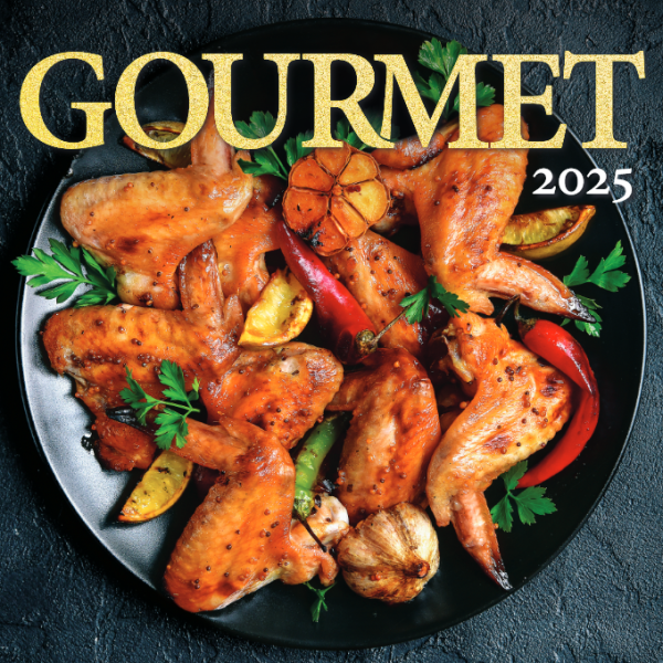 Nástenný kalendár Gourmet 2025