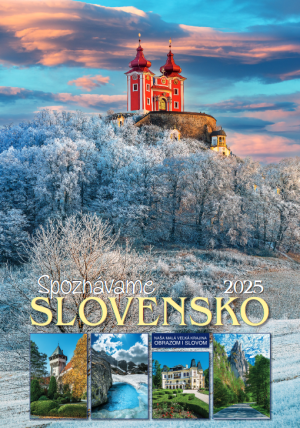 Nástenný kalendár Spoznávame Slovensko 2025 - Reklamnepredmety