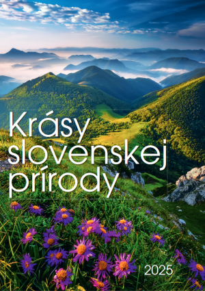 Nástenný kalendár Krásy Slovenskej prírody 2025 - Reklamnepredmety