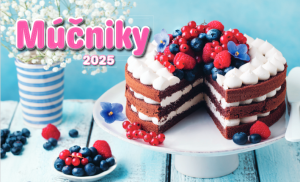 Stolový kalendár Múčniky 2025 - Reklamnepredmety