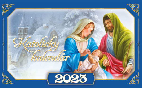 Stolový kalendár Katolícky 2025