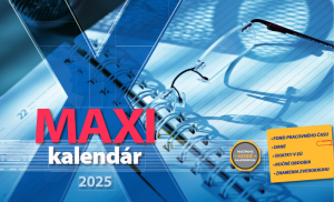 Stolový kalendár Maxi kalendár 2025 - Reklamnepredmety