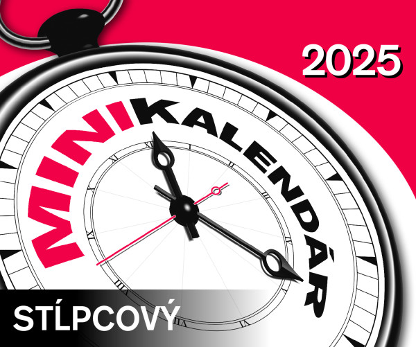 Stolový kalendár Mini kalendár pracovný 2025