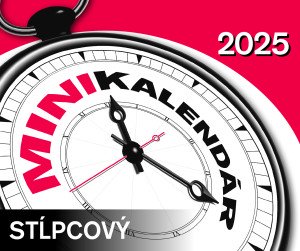 Stolový kalendár Mini kalendár pracovný 2025 - Reklamnepredmety