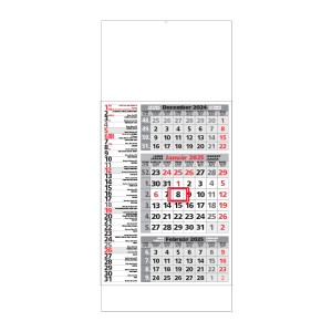 Plánovací kalendár KOMBI 3M modrý 2025 - Reklamnepredmety