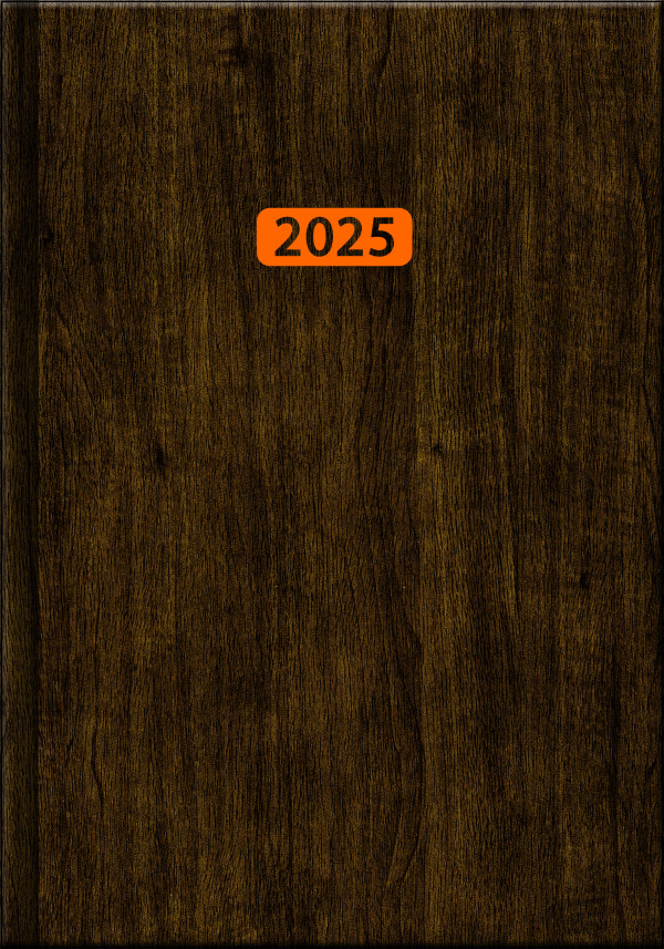 Pracovný diár A5 - WOOD 2025