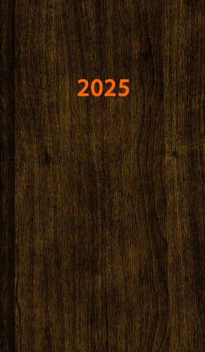 Mini diár A6 - WOOD 2025 - Reklamnepredmety