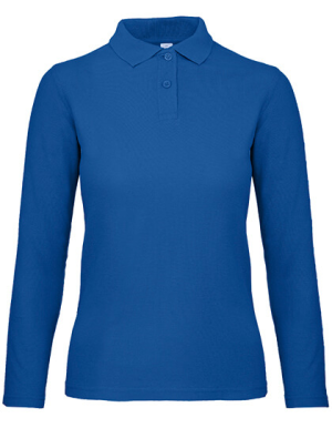 BCPWI13 Long Sleeve Polo ID.001 / Women - Reklamnepredmety