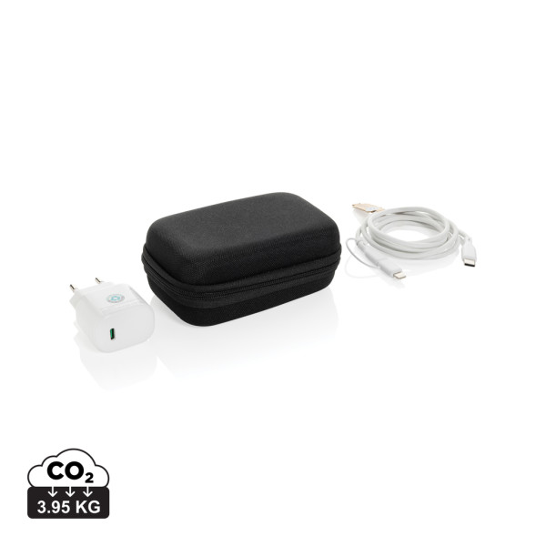 Nabíjacia sada 3ks Surge 20W USB C z RCS recykl. plastu