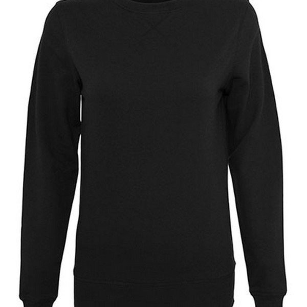 BY025 Ladies Light Crewneck - Tričko z dlhým rukávom