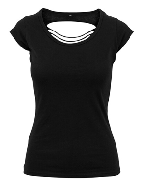 BY035 Ladies Back Cut Tee - Reklamnepredmety