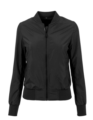 BY044 Ladies Nylon Bomber Jacket - Reklamnepredmety