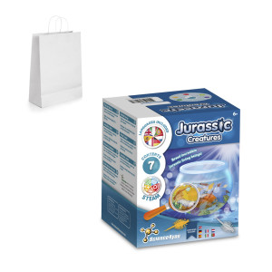 Jurassic Pets Kit III. Vzdelávacia hra pre deti dodáva sa s darčekovou taškou z kraftového papiera (90 g/m²) - Reklamnepredmety