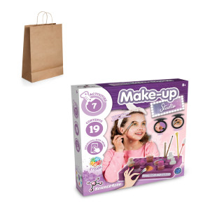 Makeup Studio Kit IV. Vzdelávacia hra pre deti dodáva sa s darčekovou taškou z kraftového papiera (115 g/m²) - Reklamnepredmety