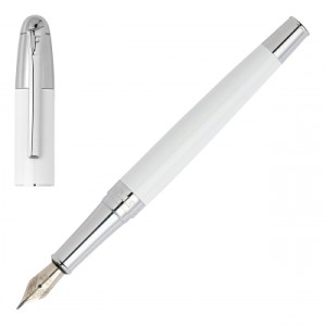 Fountain pen Classicals Chrome White - Reklamnepredmety