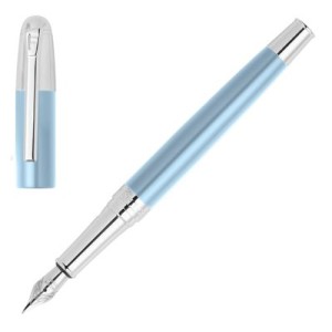 Fountain pen Classicals Chrome Light Blue - Reklamnepredmety