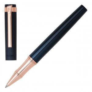 Rollerball pen Prestige Rose Gold Navy - Reklamnepredmety