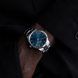 Watch Iconic Link Arctic Silver&Blue D28 - Reklamnepredmety