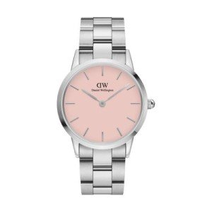 Watch Iconic Link Silver&Pastel-pink D36 - Reklamnepredmety