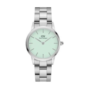 Watch Iconic Link Silver&Pastel-green D28 - Reklamnepredmety