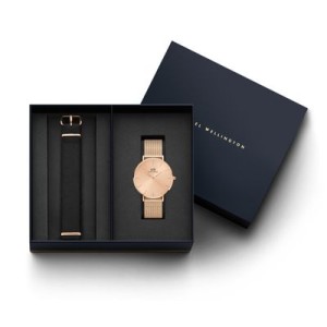 Watch set Petite Unitone Rose-gold D36 + Bracelet Petite Cornwall Rose-gold L16 - Reklamnepredmety