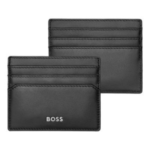 Card holder Classic Smooth Black - Reklamnepredmety