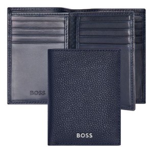 Card holder Trifold Classic Grained Navy - Reklamnepredmety