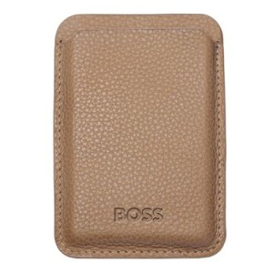 Card holder with Magnet Mobile Classic Grained Camel - Reklamnepredmety