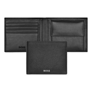 Money wallet Classic Grained Black - Reklamnepredmety