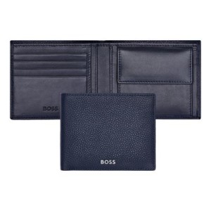 Money wallet Classic Grained Navy - Reklamnepredmety