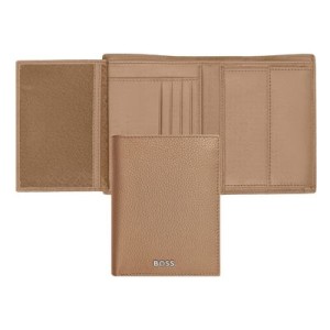 Money wallet Vertical flap Classic Grained Camel - Reklamnepredmety