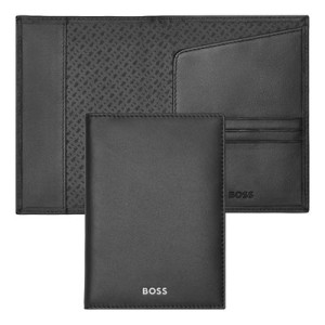 Passport holder Classic Smooth Black - Reklamnepredmety